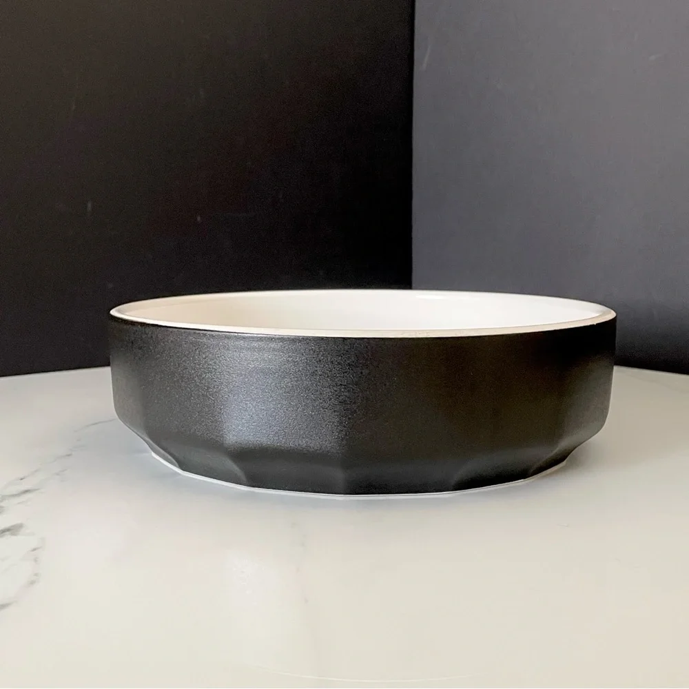 Black Pepper Serving Bowl - Vera Neumann for Mikasa